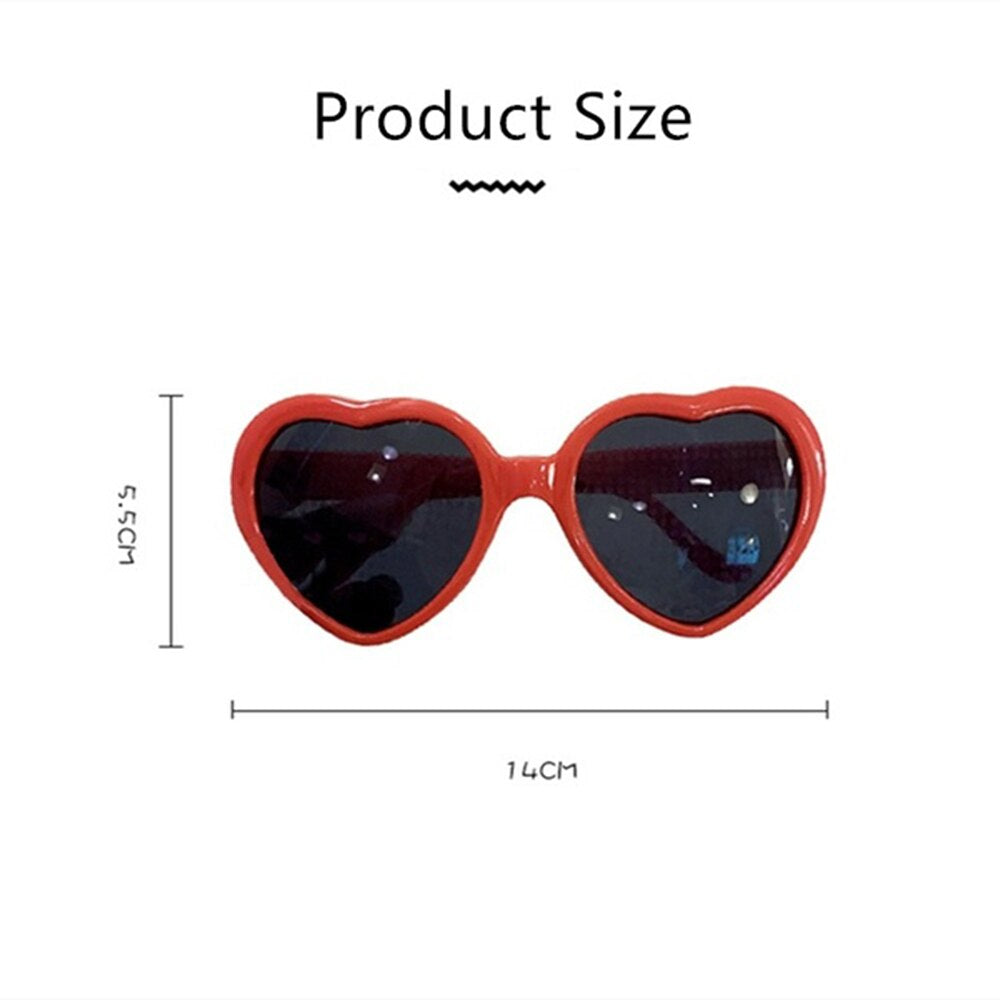 Heart Diffraction Glasses