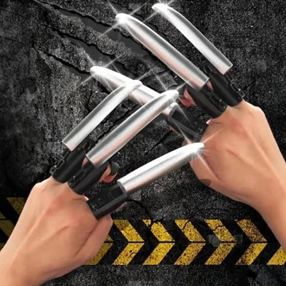 Mechanical Retractable Wolf Claw 6Pcs