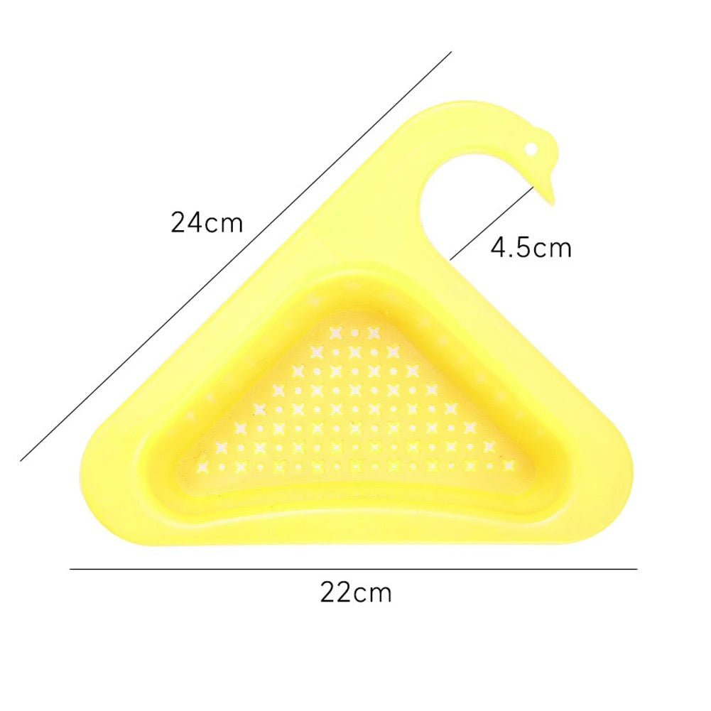 Super Practical Triangular Kitchen Sink Strainer