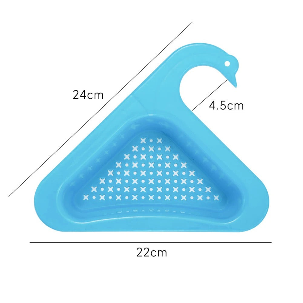 Super Practical Triangular Kitchen Sink Strainer
