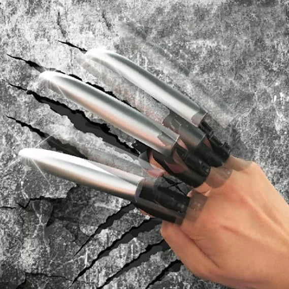 Mechanical Retractable Wolf Claw 6Pcs
