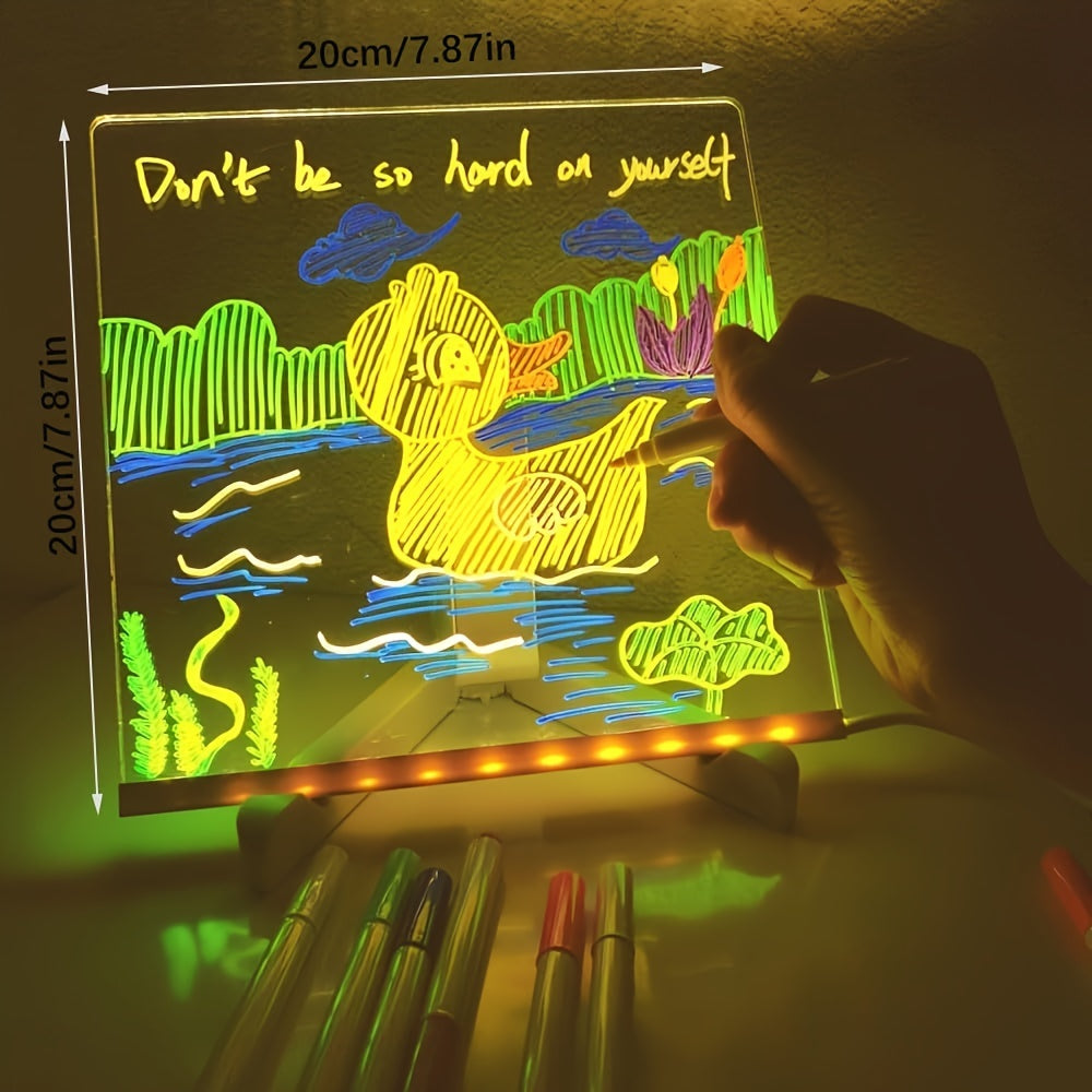 LED Note Board with Stand