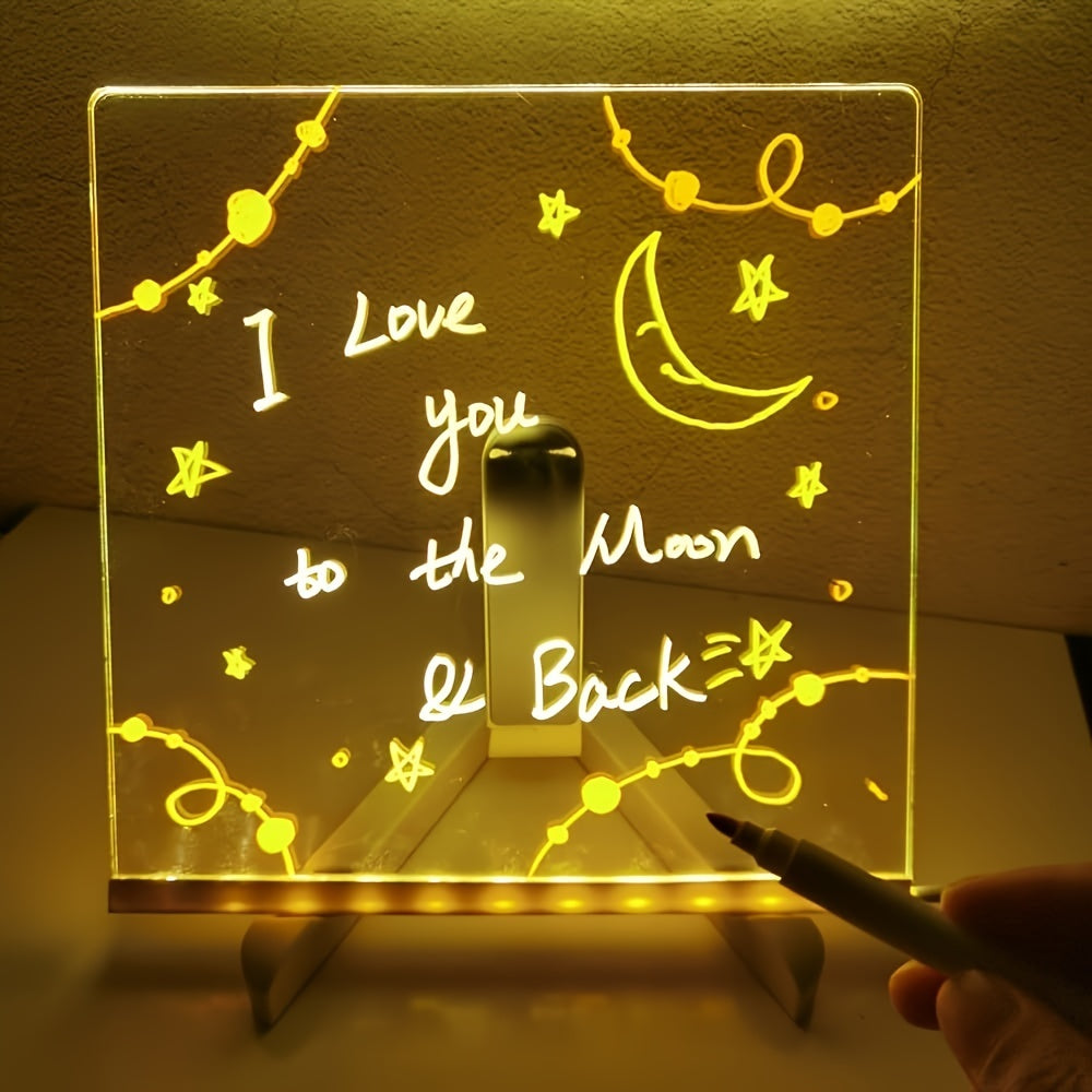 LED Note Board with Stand