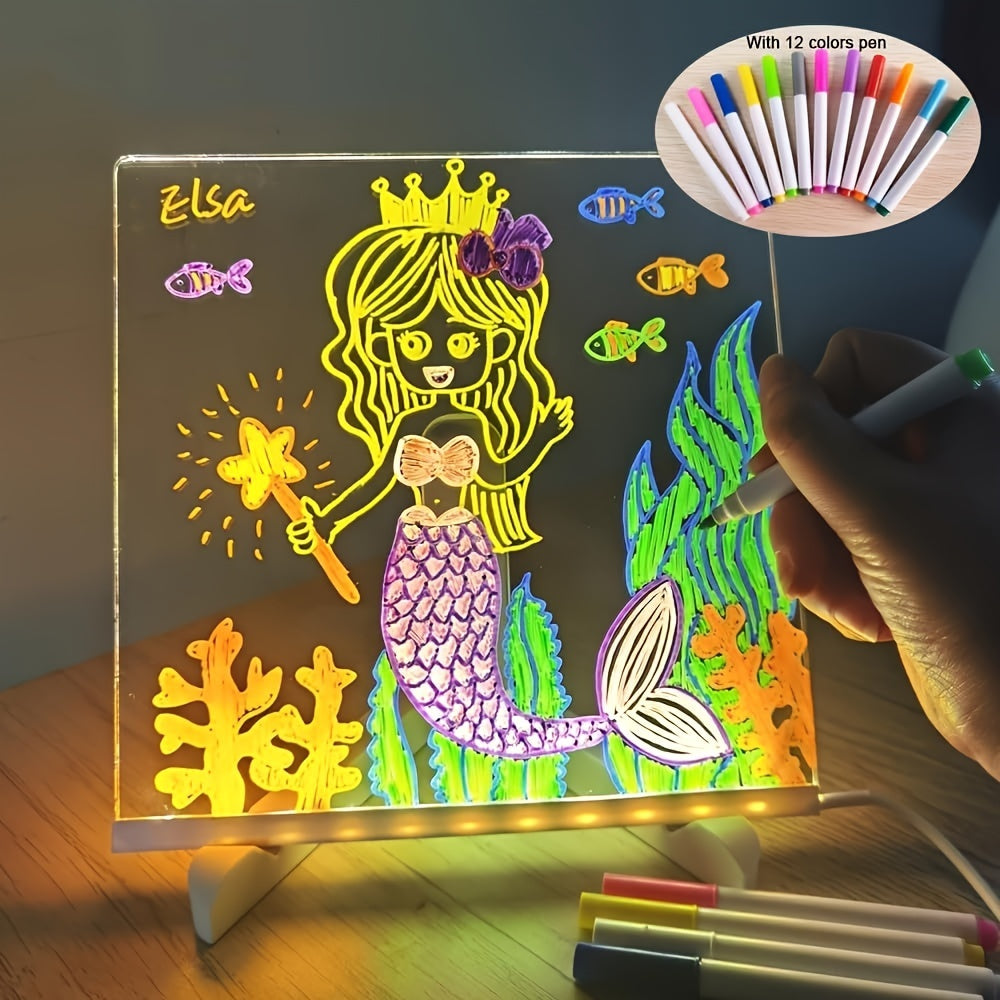 LED Note Board with Stand
