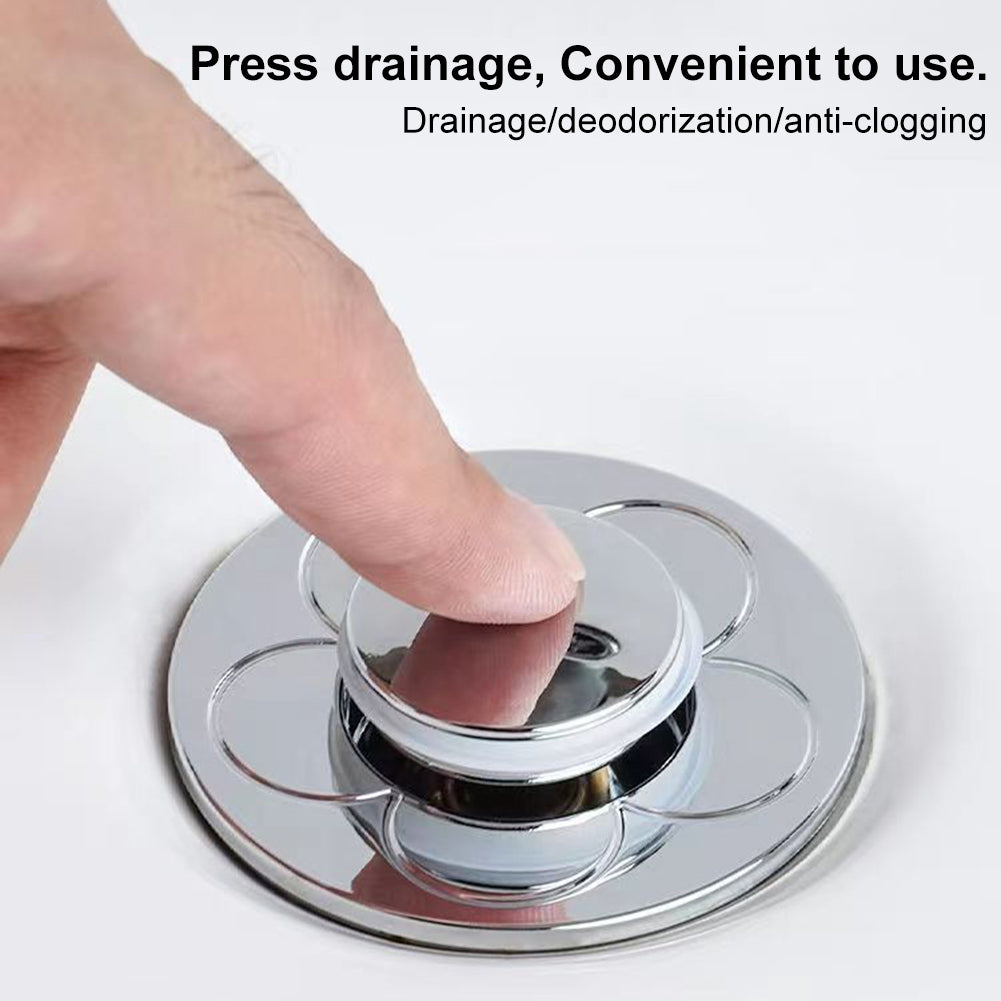 Premium Anti-Clogging Pop-Up Sink Drain Filter