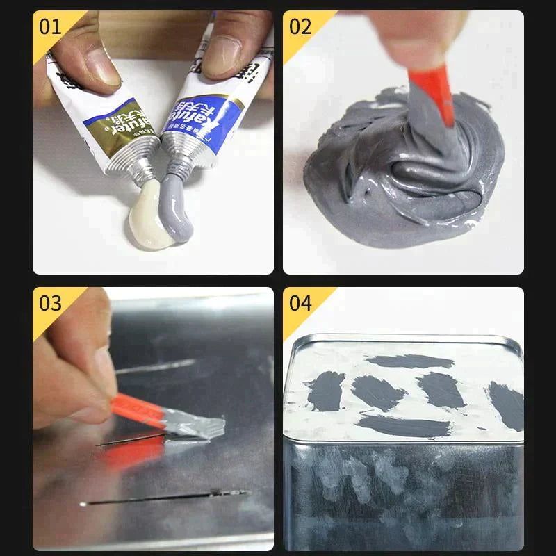 Permanent Metal Repair Paste Set (A+B)