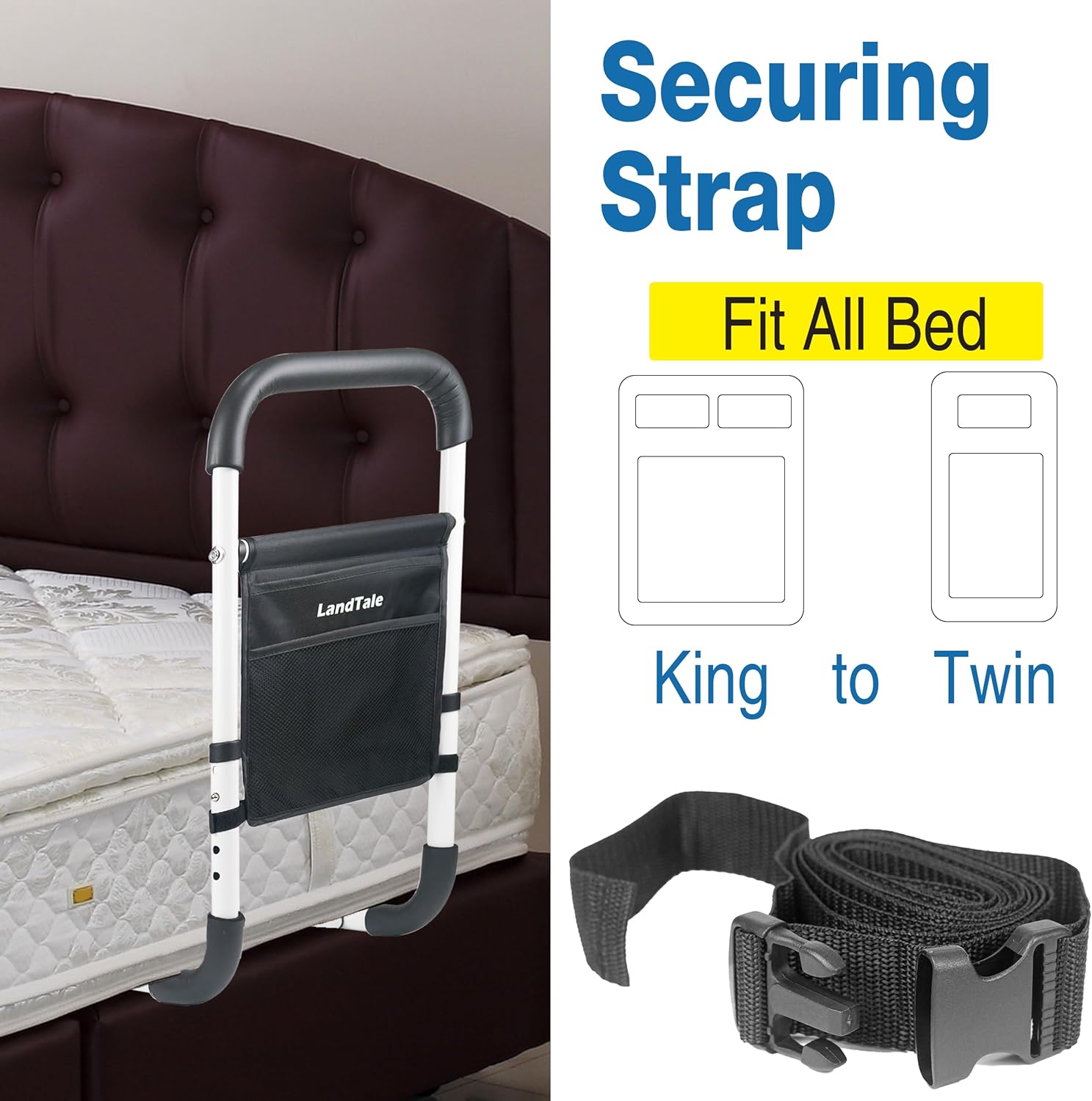 Bed GripNGo Support Rail