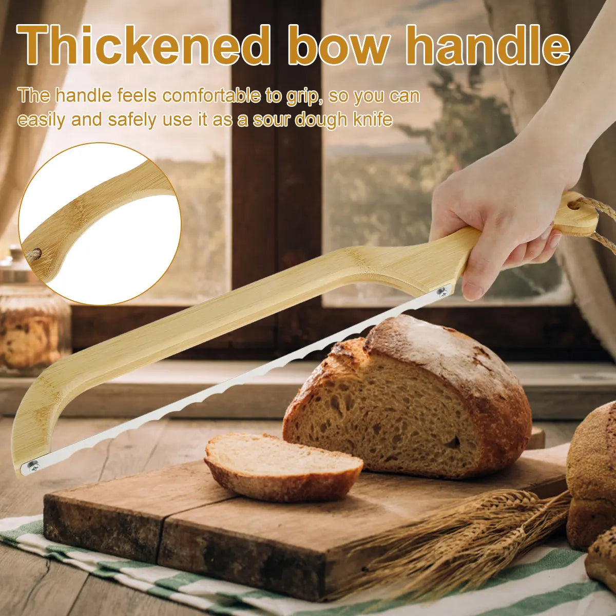 Hadoni™ Bread Bow Knife