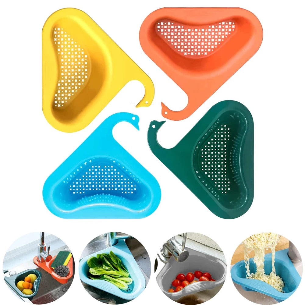 Super Practical Triangular Kitchen Sink Strainer