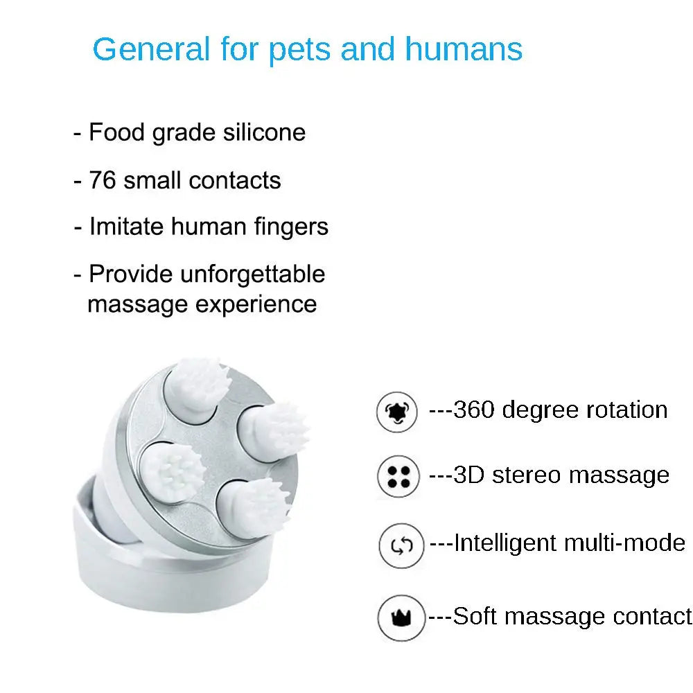 Soothing Head Massager For Human And Pets