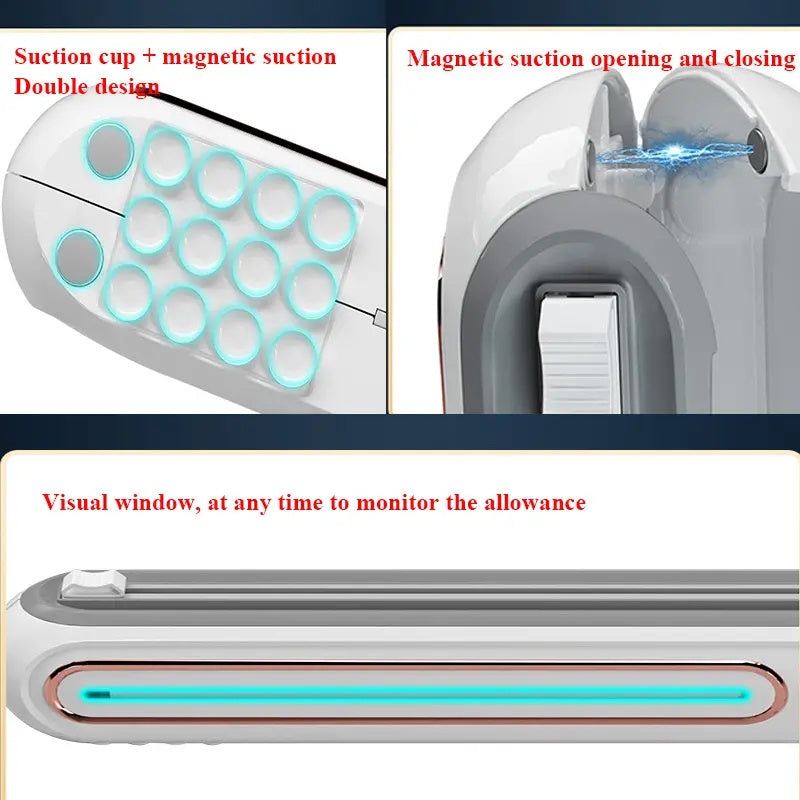 FOOD WRAP DISPENSER PLASTIC CUTTER