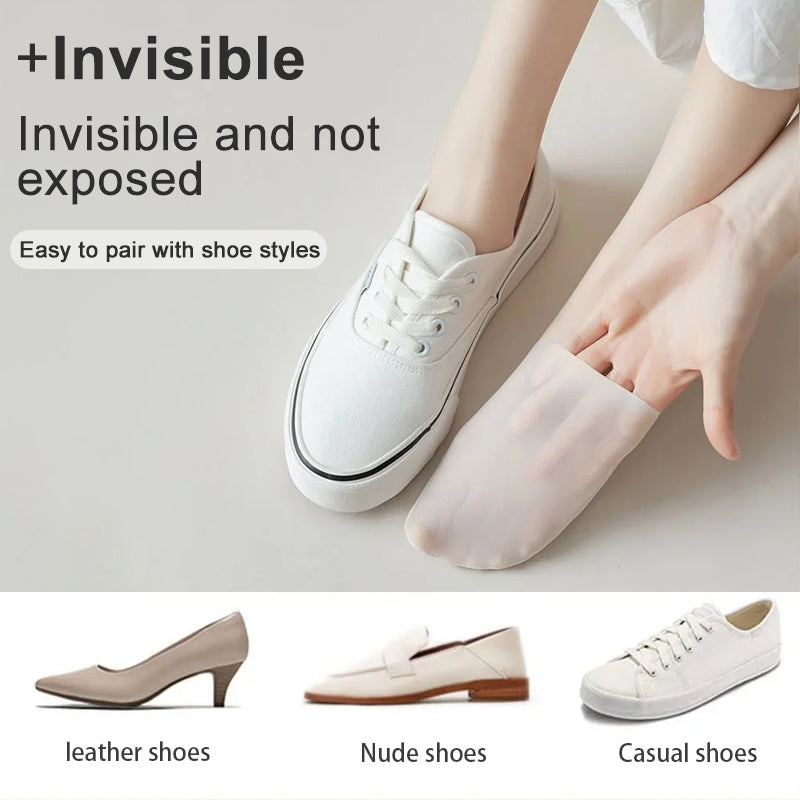 Ice silk invisible socks