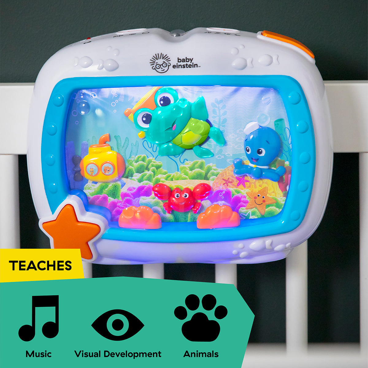 Baby Einstein Sea Dreams Soother Crib Toy