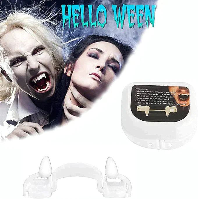 Retractable Halloween Vampire Fangs